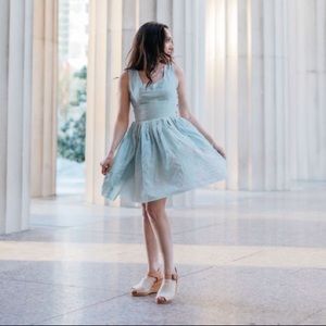 Liz Alig recycled flour sack dress, NWT